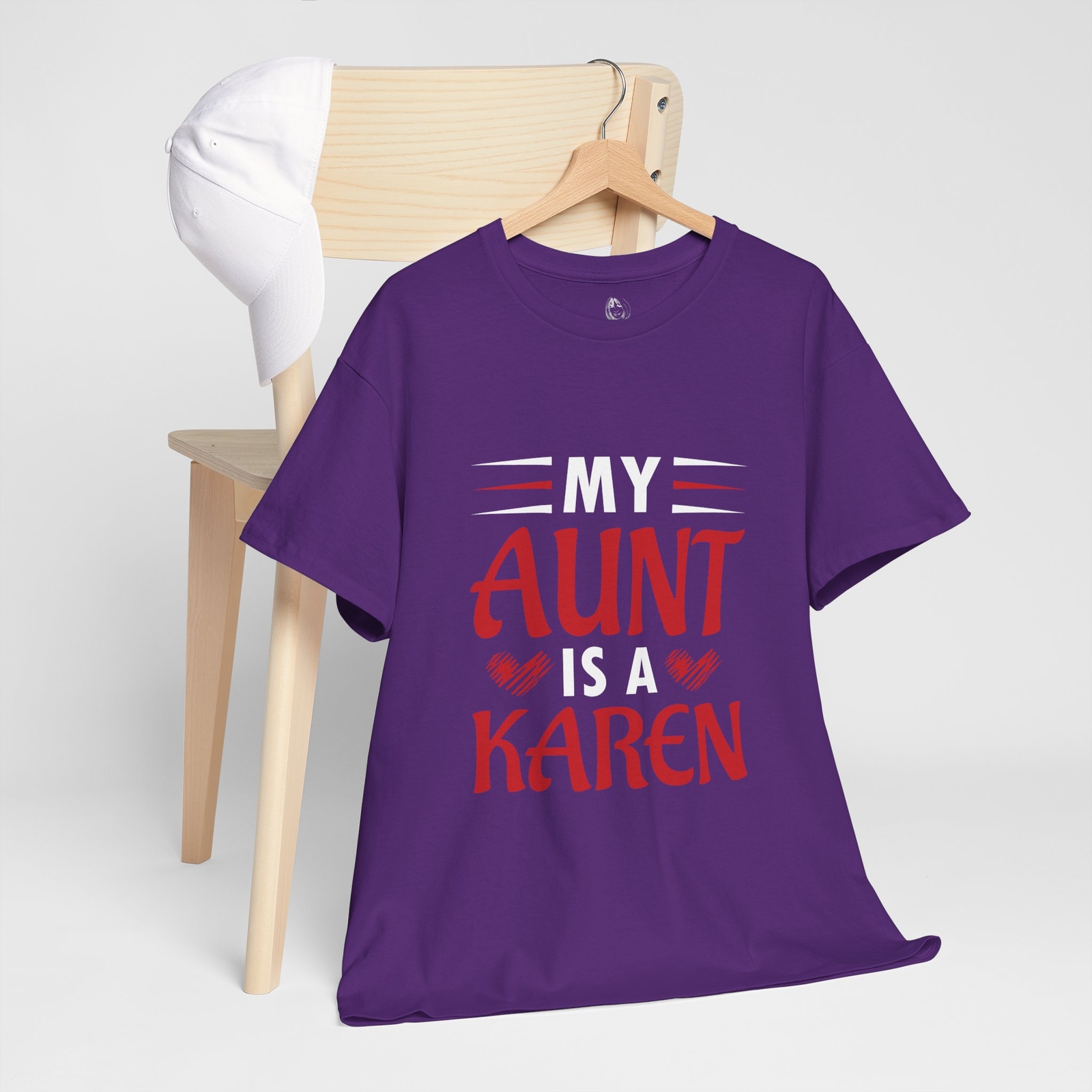 My Aunt Is A Karen Meme Saying Quote Sarcastic Joke T-Shirt Soft Unisex Tees