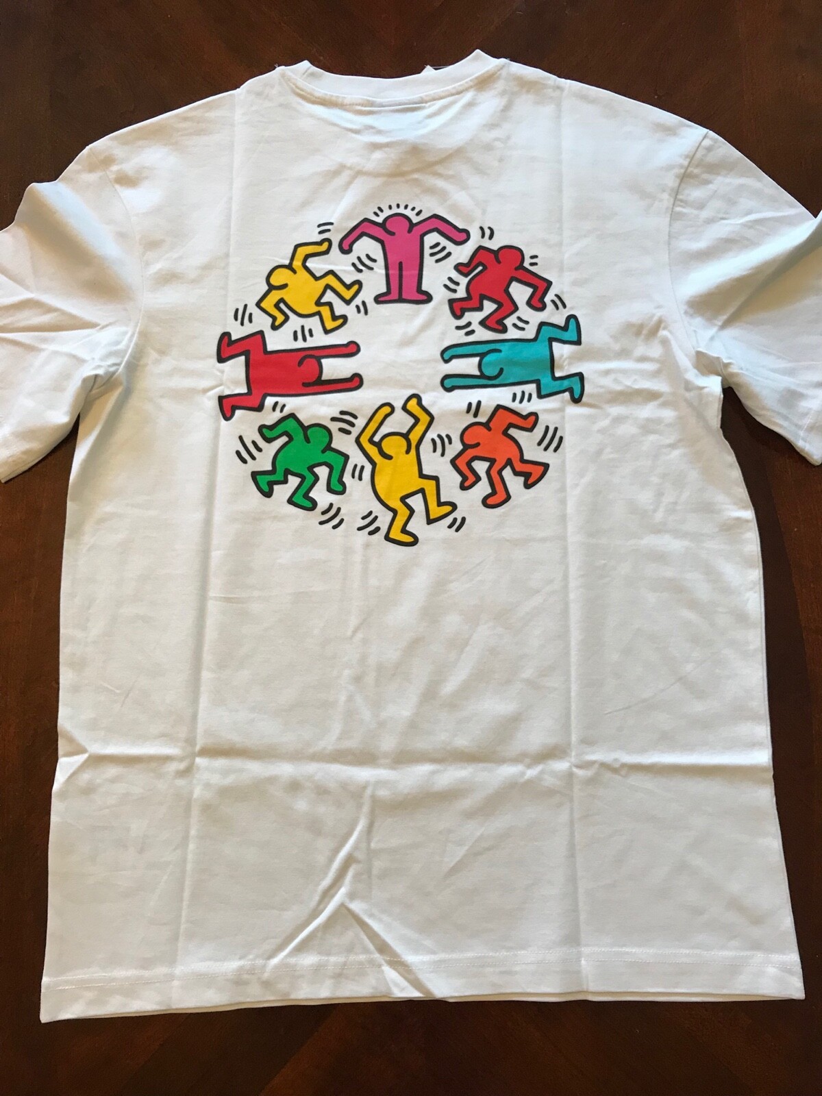 KEITH HARING Licensed T-Shirts NEW XS,S, M, L, XL, XXL PRINT ON BOTH SIDES NWT