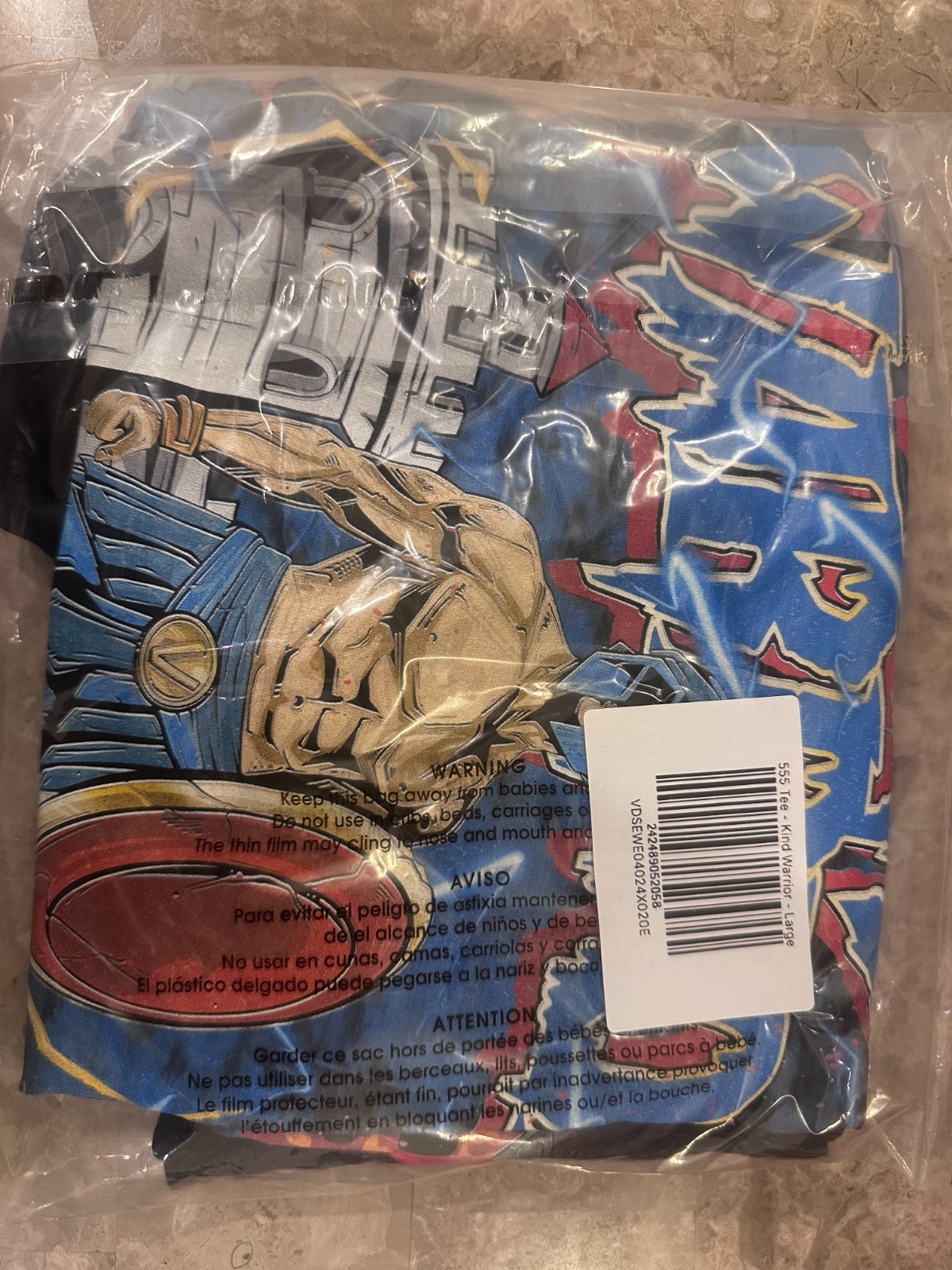 VeeFriends Kind Warrior T-Shirt LARGE Limited Edition 138/555 (SEALED) RARE