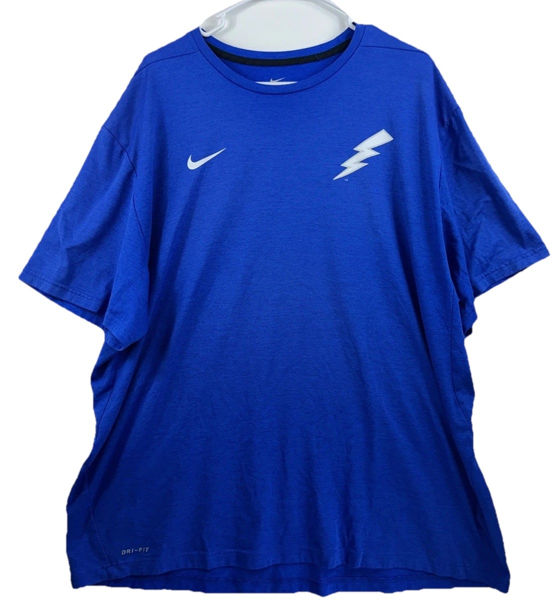 Nike x USAF Air Force Falcons Football Men’s 3XL Blue Training Dri-Fit T-shirt