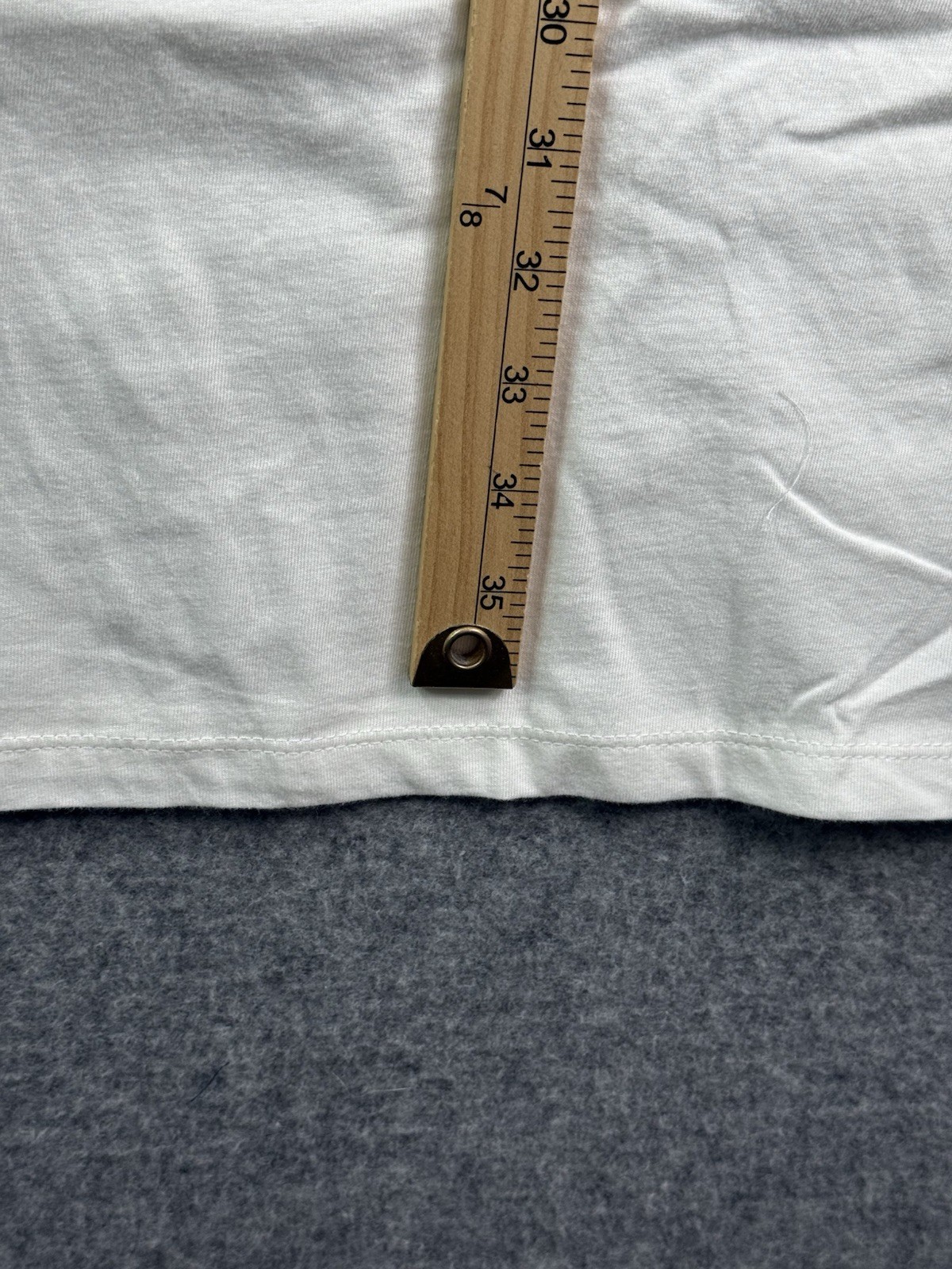 Polo Ralph Lauren Polo Bear White Jersey Hooded Long Sleeve T Shirt Mens 4XLT