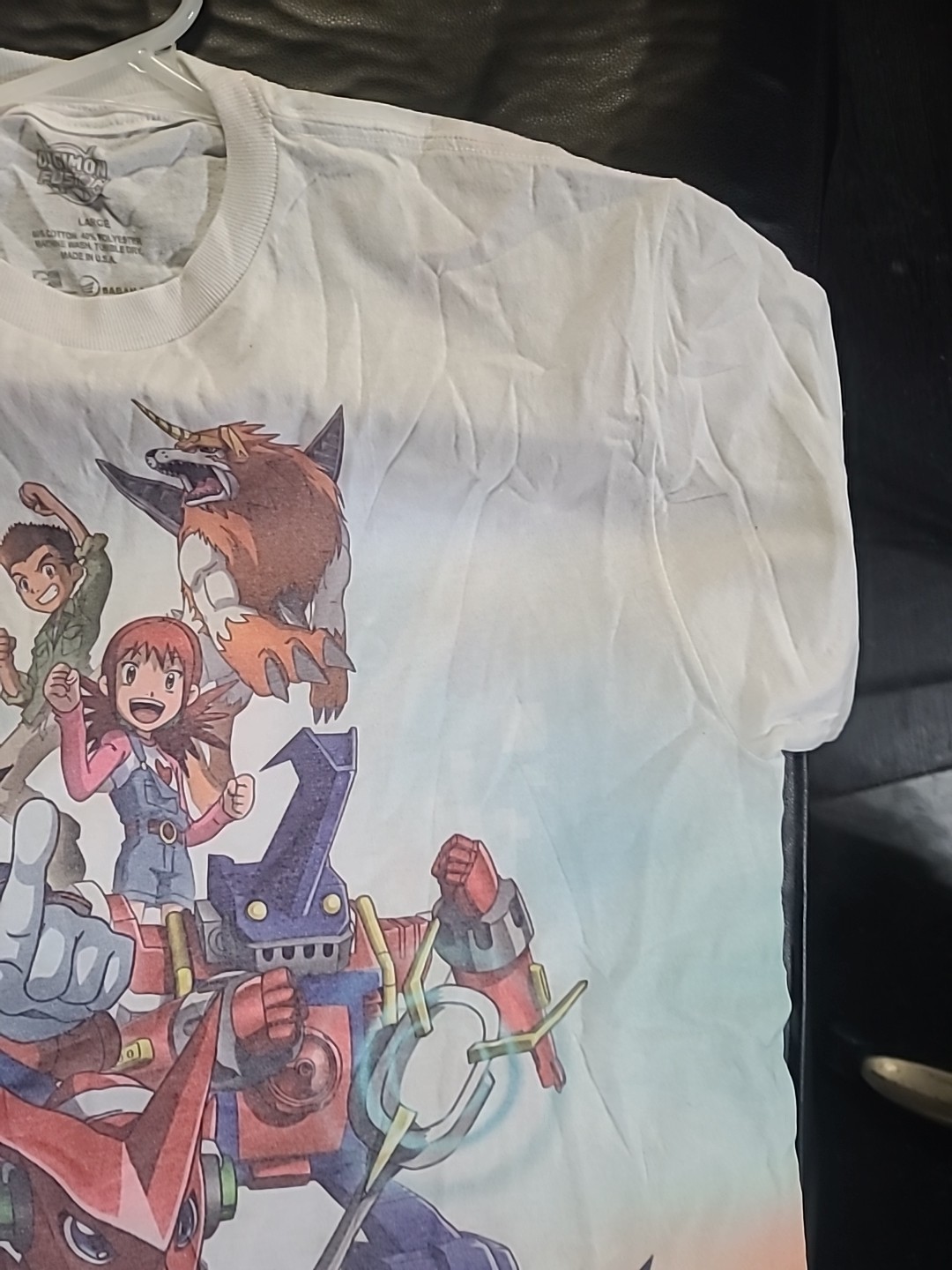 T-shirt Digimon Fusion Gaming Unisex Tshirt Adult Size S, M, L, XL, XXL Anime