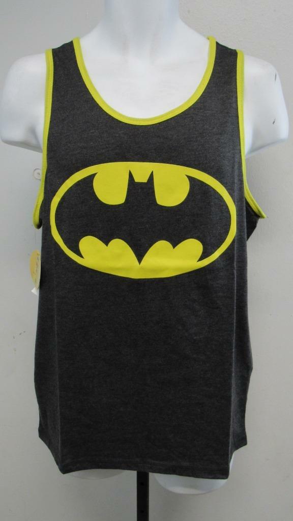 New Batman Licensed Mens Size M Medium Black Tank Top Shirt