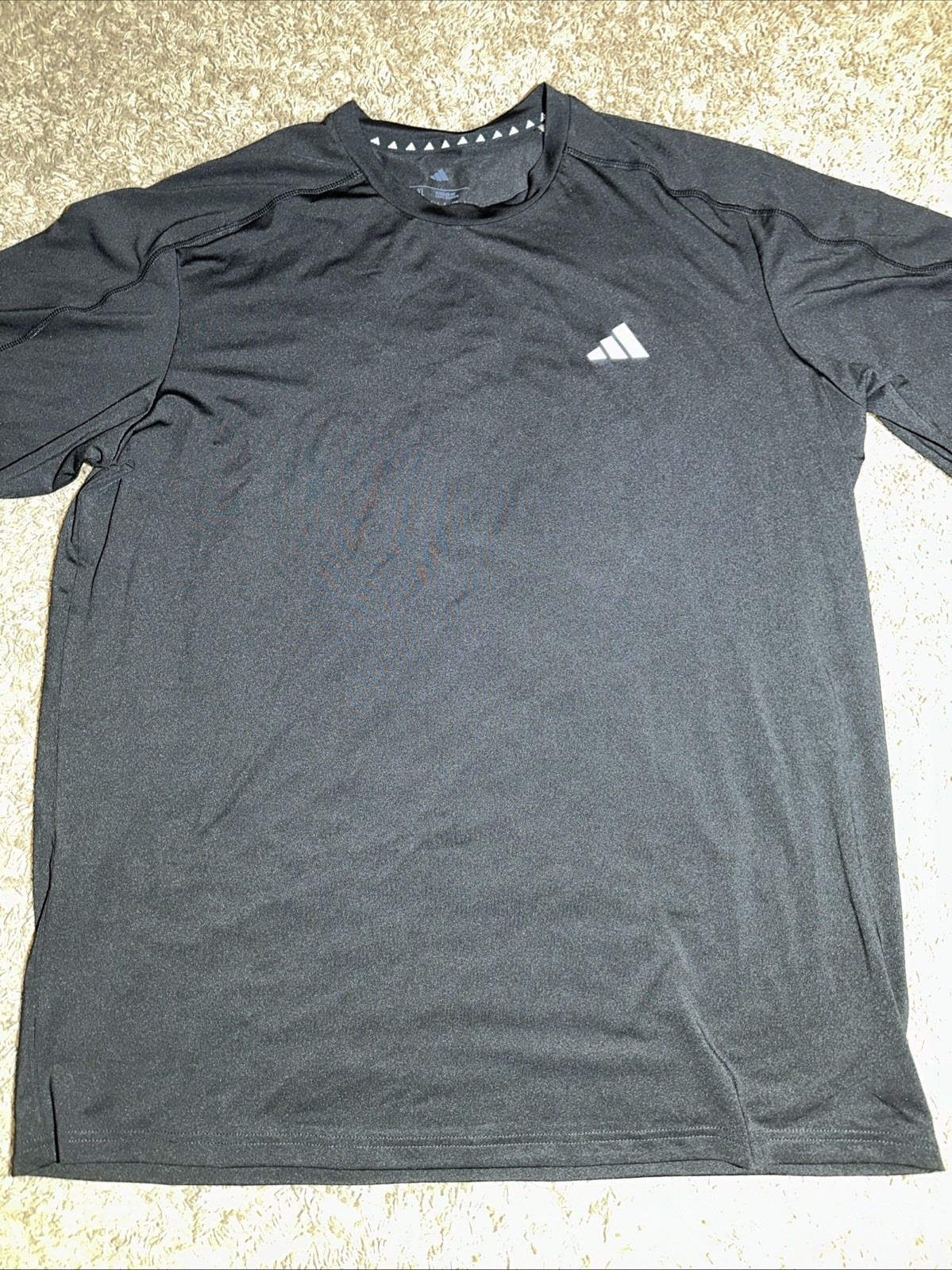 NEW Men’s Adidas Black Active Tee Shirt Size XLarge Moisture Wicking