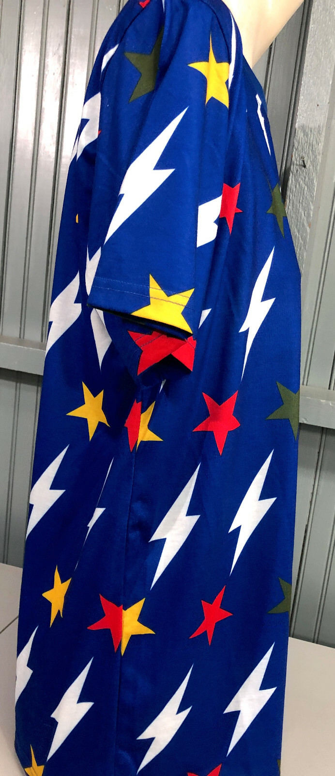 New & Rich 100 XXL Stars Lightning Bolts Cotton / Poly Mens T-Shirt