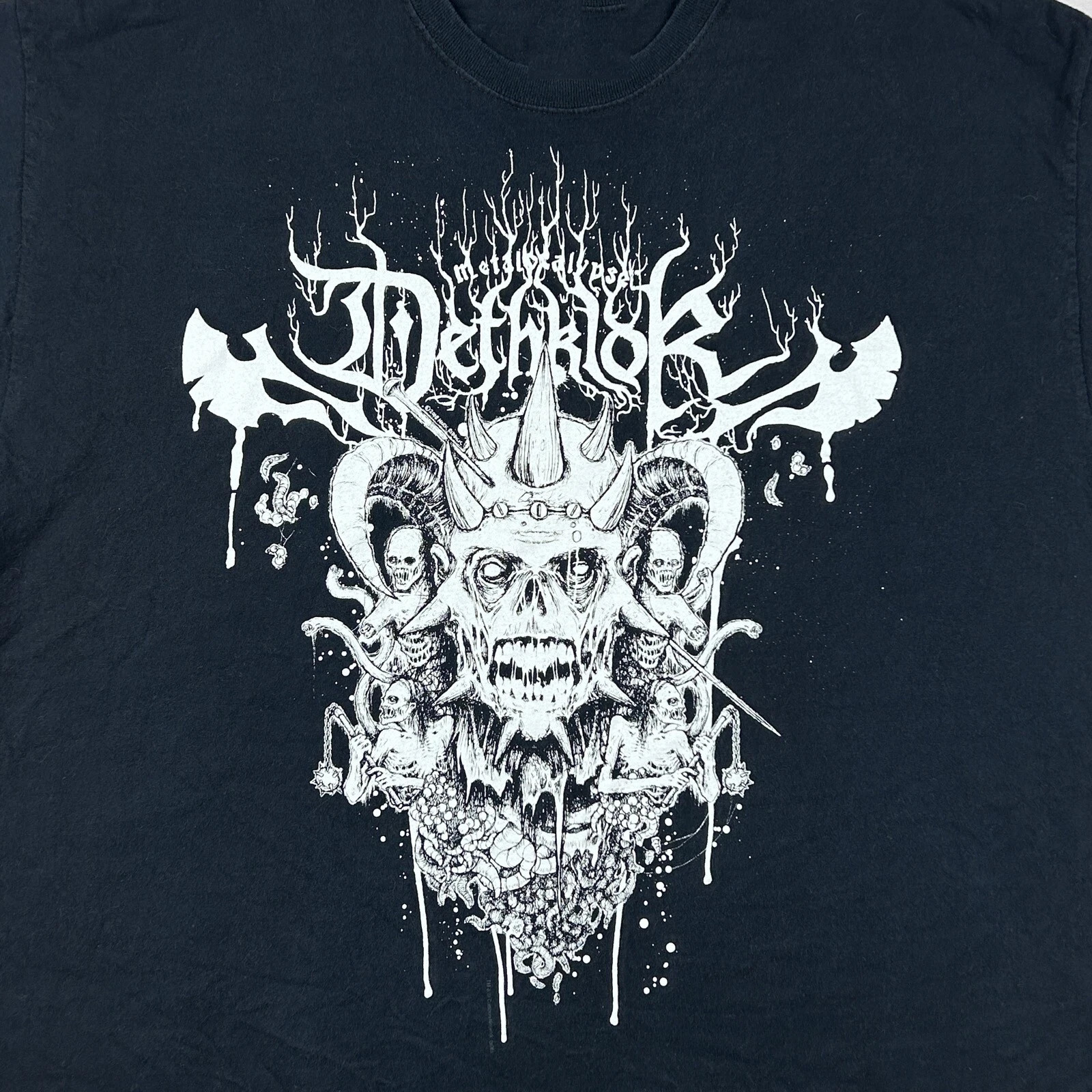 METALOCALYPSE DETHKLOK BAND Gift For Fan On Tour T Shirt Full Size S-5XL
