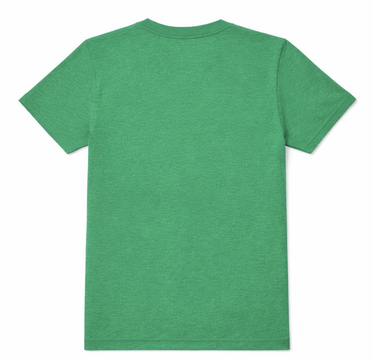 Tultex Men’s Green Tee Shirt “Frequency” Size Small Cotton Poly Blend