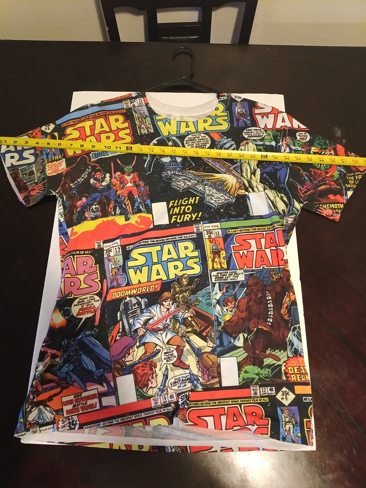 Star Wars Fifth Sun Comic Strip Tshirt Men’s Large Short Sleeve