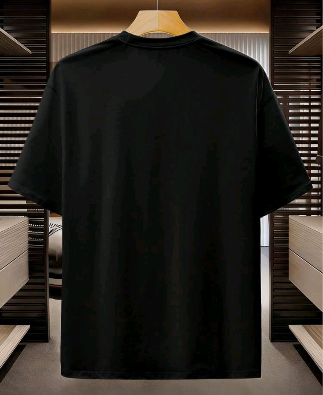 New Men Luxury Diamond Stars Rhinestones Fashion Black T-Shirt High Quality