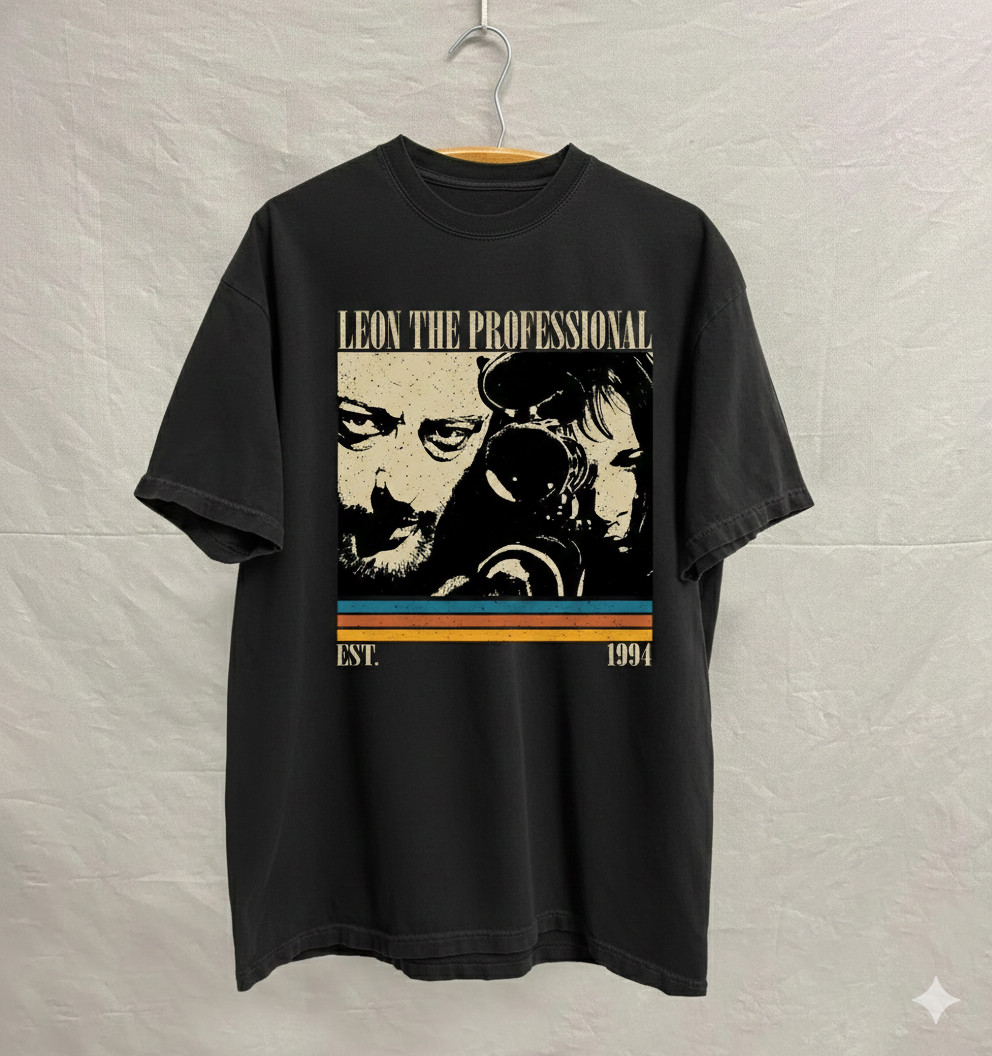 Leon The Professional Inspired Vintage Movie Graphic T-Shirt Unisex – S349