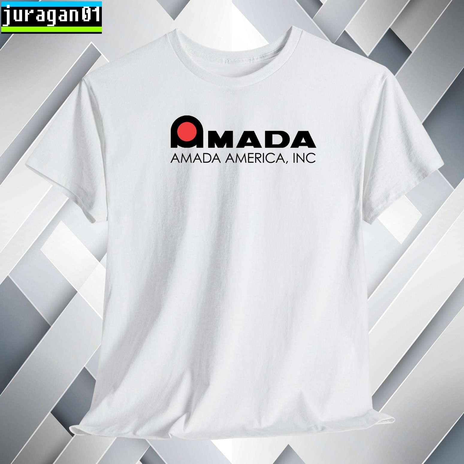 AMADA Sheet Metal Fabrication T-Shirt Logo Many Colors Size S to 5XL Made in USA