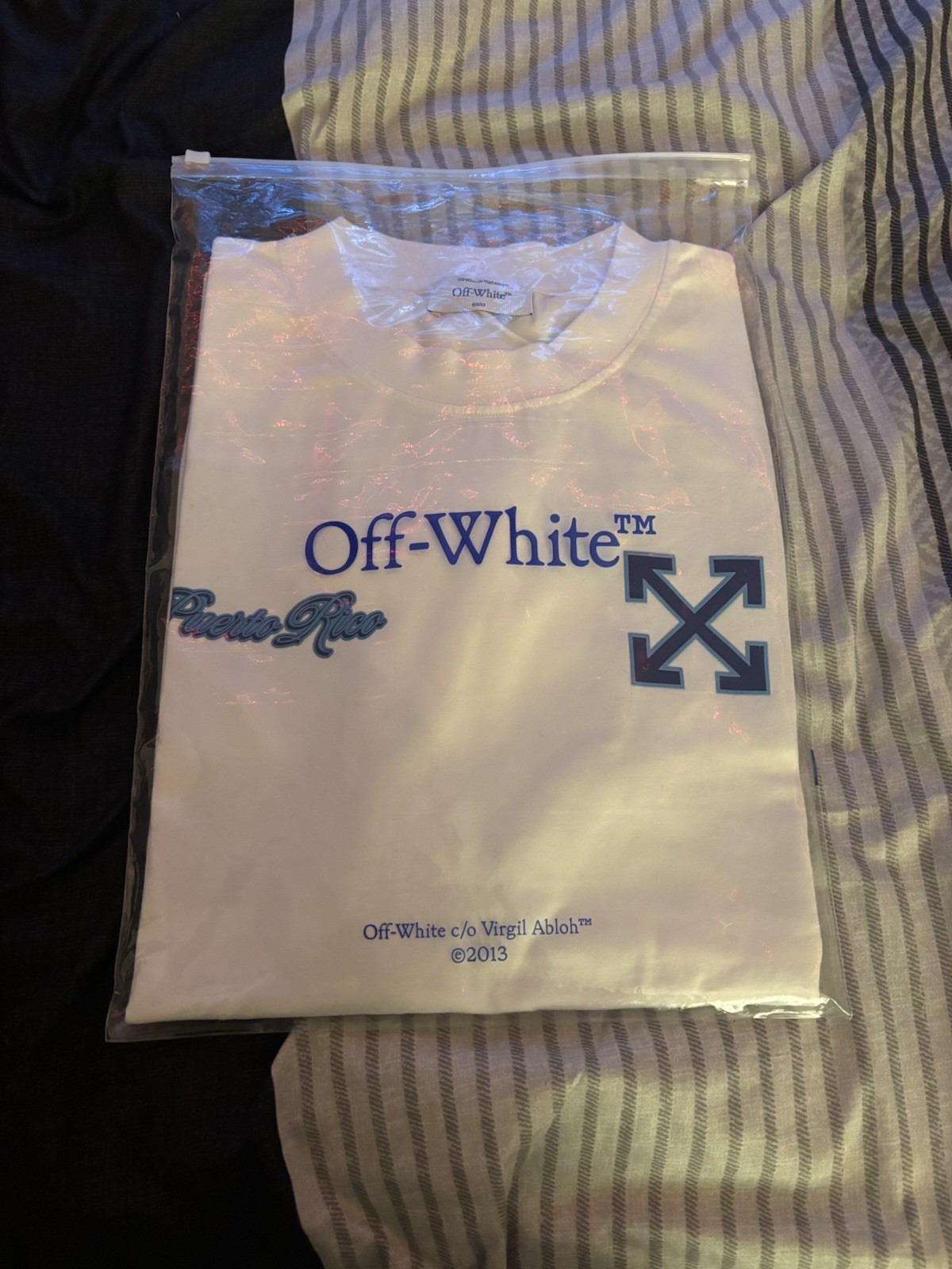 Off-white Puerto Rico White t-shirt 1of1 With Tags