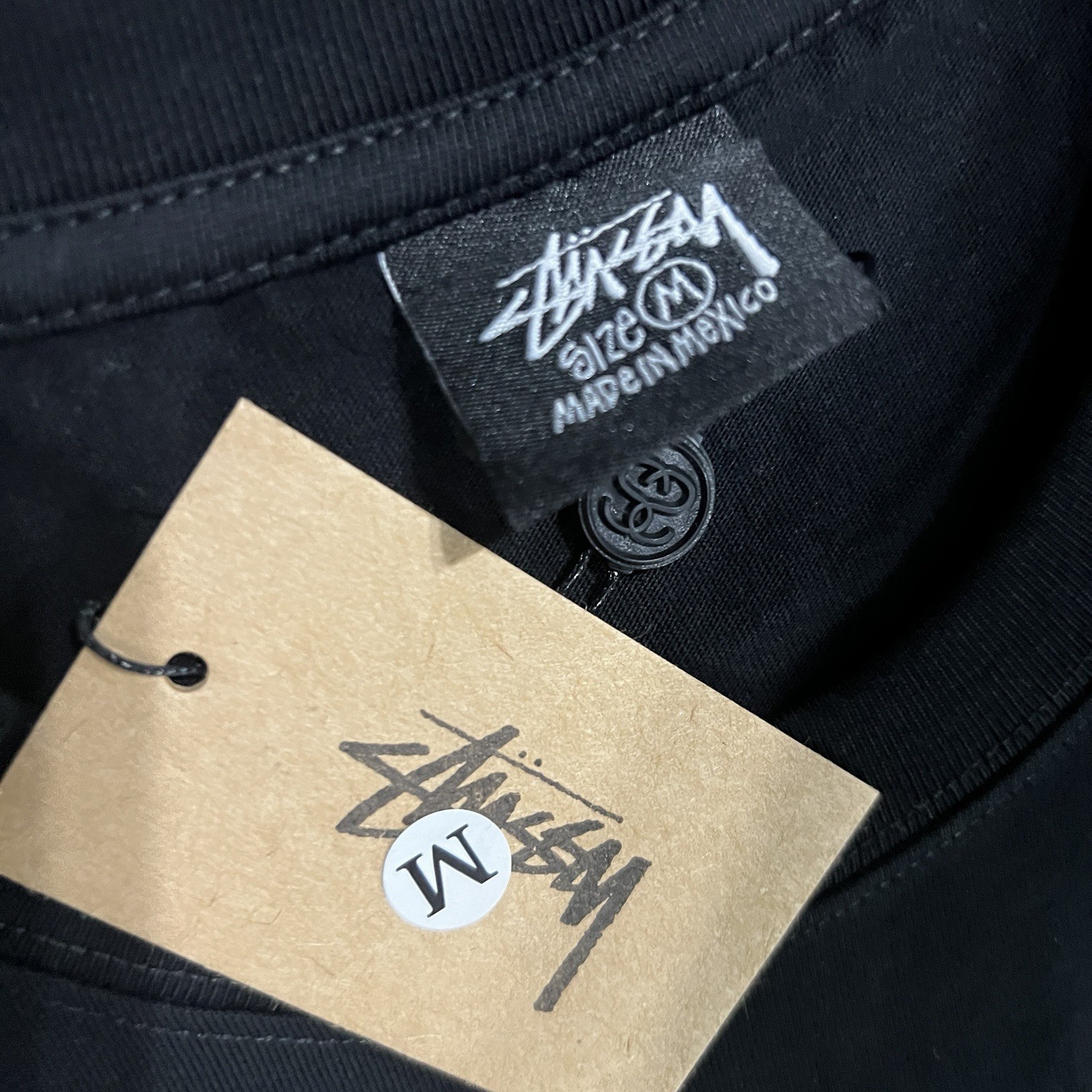 Stussy Men’s Beat Crazy Tee Black Size M – SameDay Free Shipping!