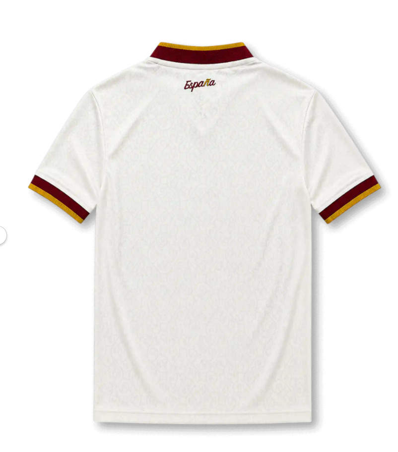 Adidas Spain 26 Away Authentic Jersey Unisex Jersey Off White US size