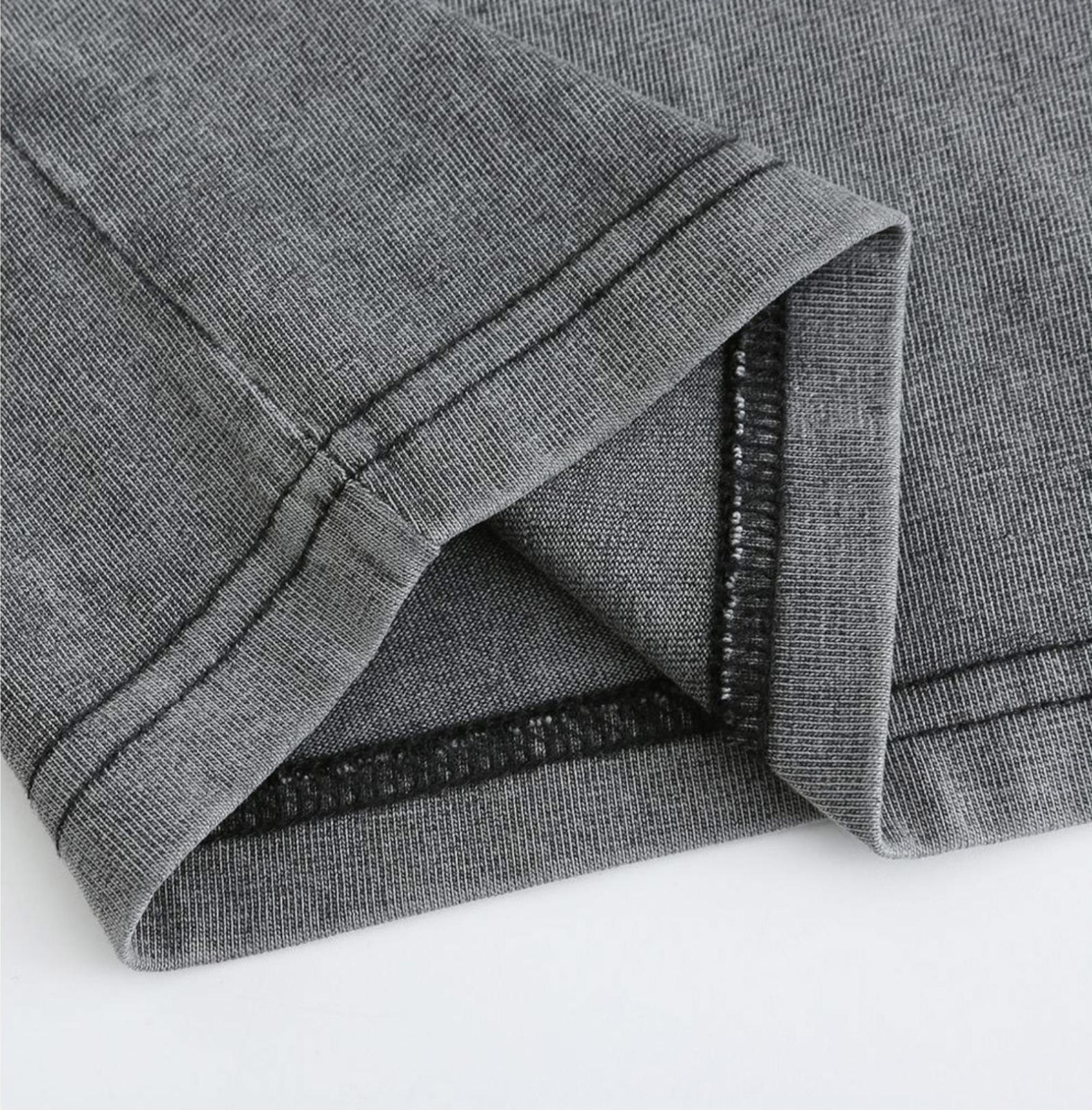 Summer Men’s Washed T-Shirts 230G Heavy Cotton Vintage Faded Color Oversized Hot
