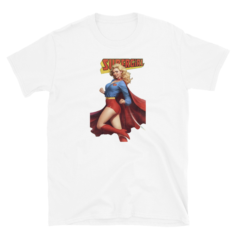 SuperGirl, DC Comics, Justice League, Movie, Graphic, Printed T-Shirt