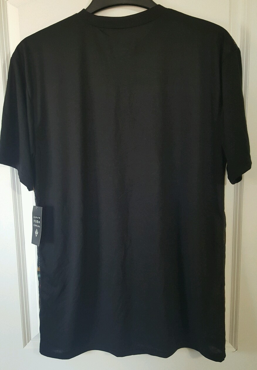 Men’s Shirt Top Tee Mesh Adam Levine Always Push Forward M Medium L Large XL NWT