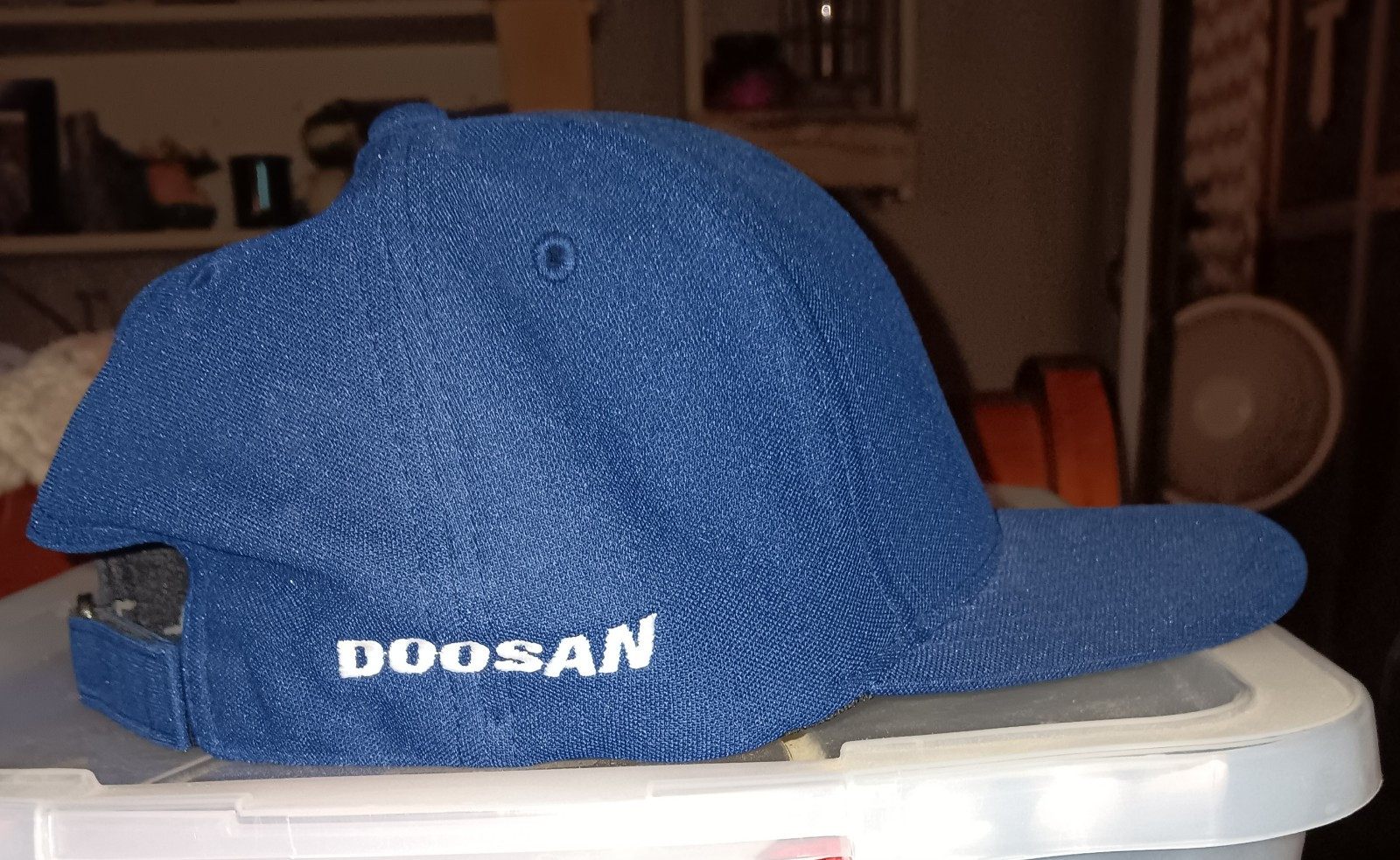 Doosan Pit Crew Work Shirt, XXL & adjustable hook & loop Strap Hat