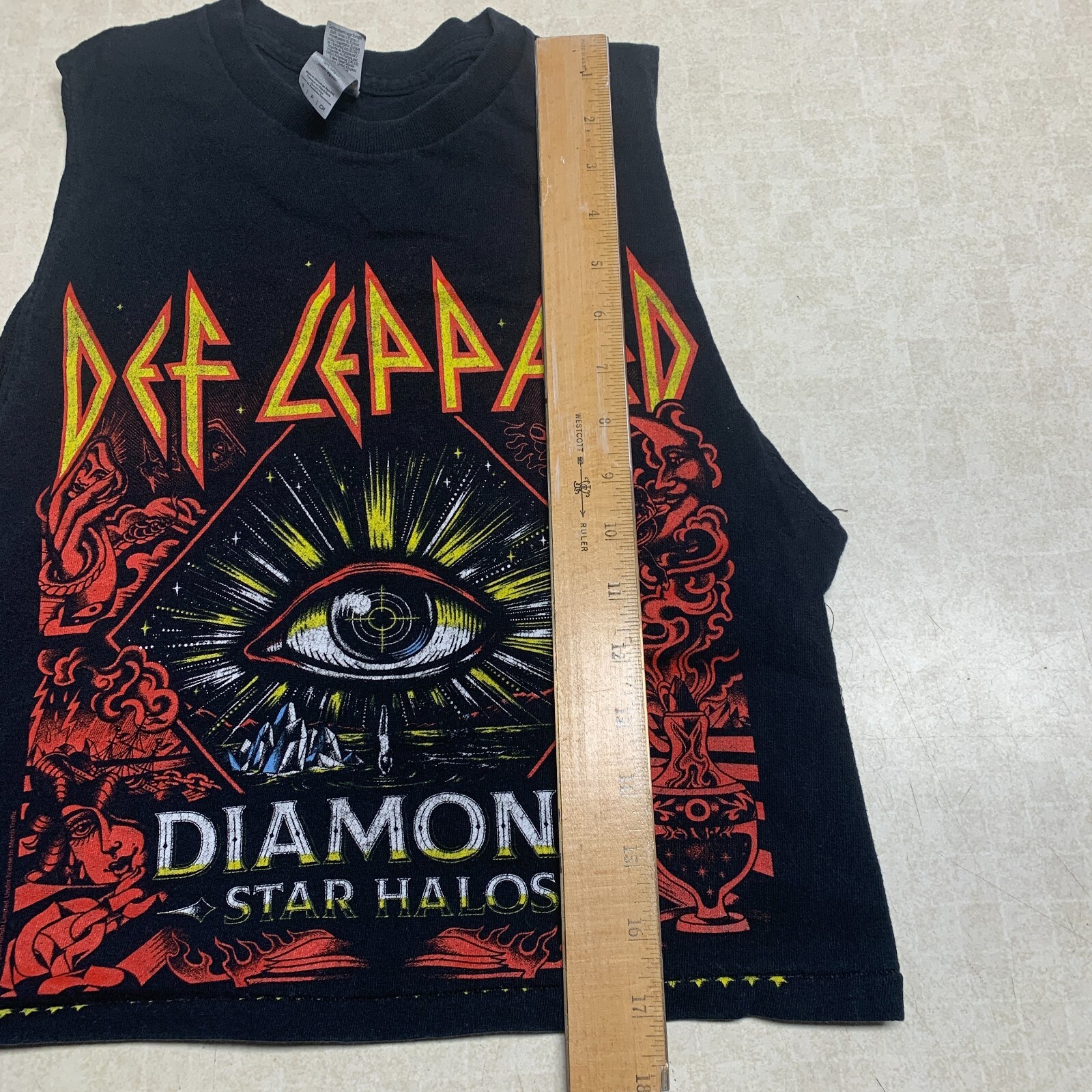 Def Leppard Diamond Star Halos The Stadium Tour 2022 Women’s Tank Top Double Sid