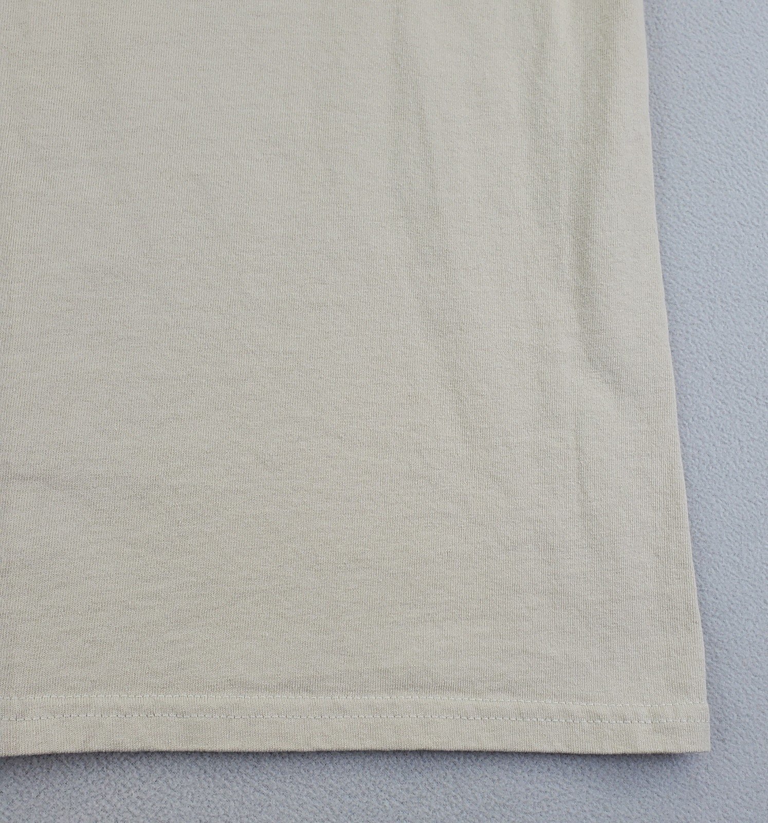 Naturally Optimistic Shirt Mens M Tan Hiking Camping Graphic Gildan Ultra EUC