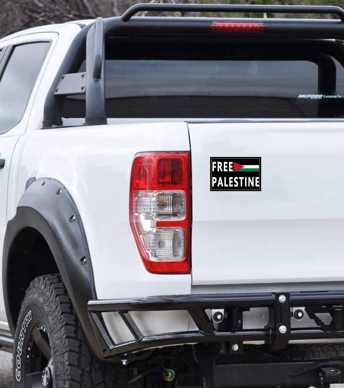 10 Pack Free Palestine Gaza Flag Arabic Freedom for Palestinians Stand Black