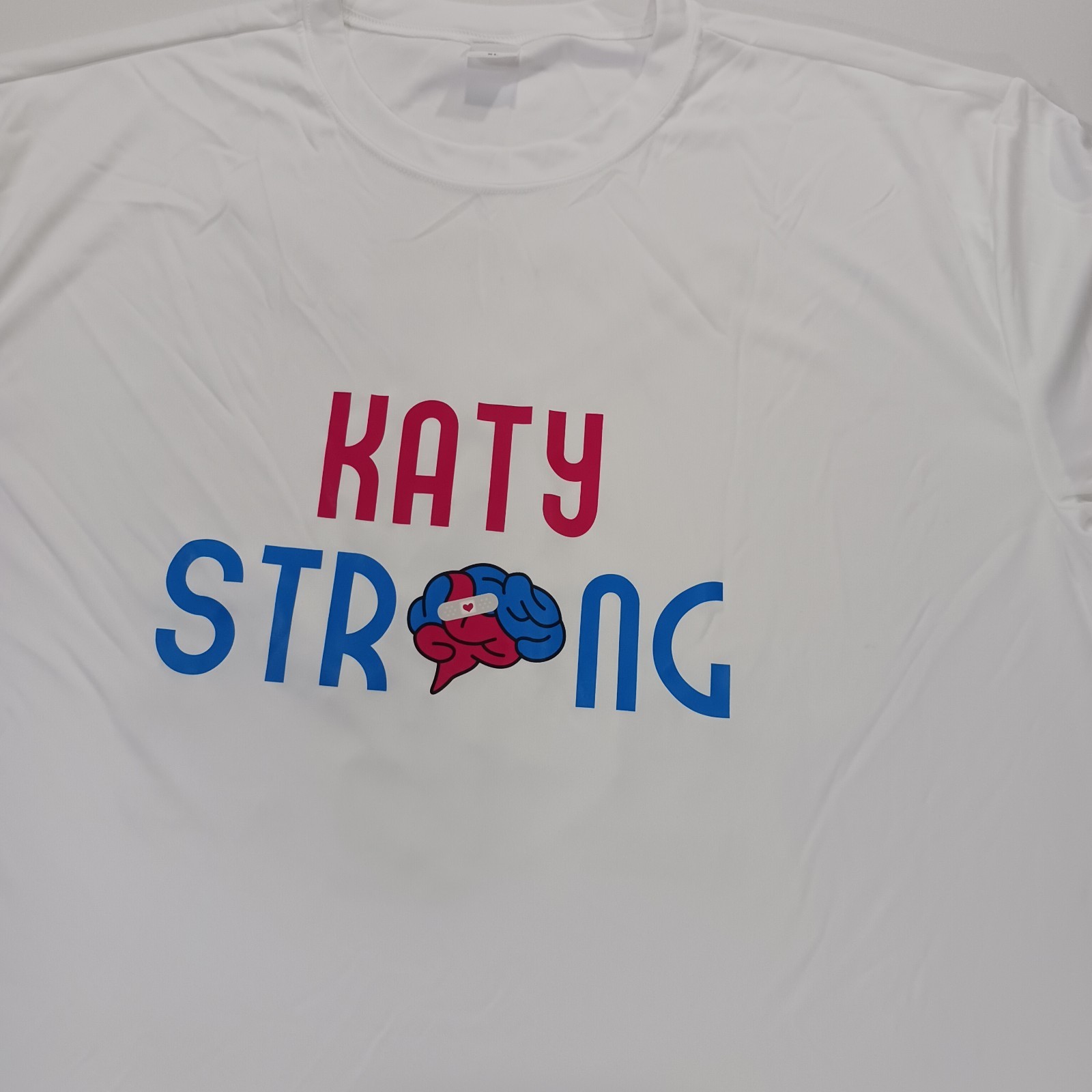 Sport-Tek ST350LS Katy Strong Men XL White Long Sleeve PosiCharge Competitor Tee