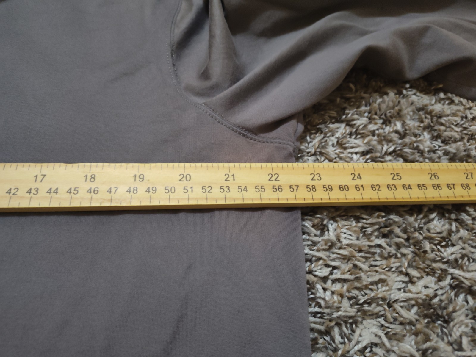 Hugo Boss T Shirt Mens XL Gray Solid Long Sleeve V Neck Pullover Cotton