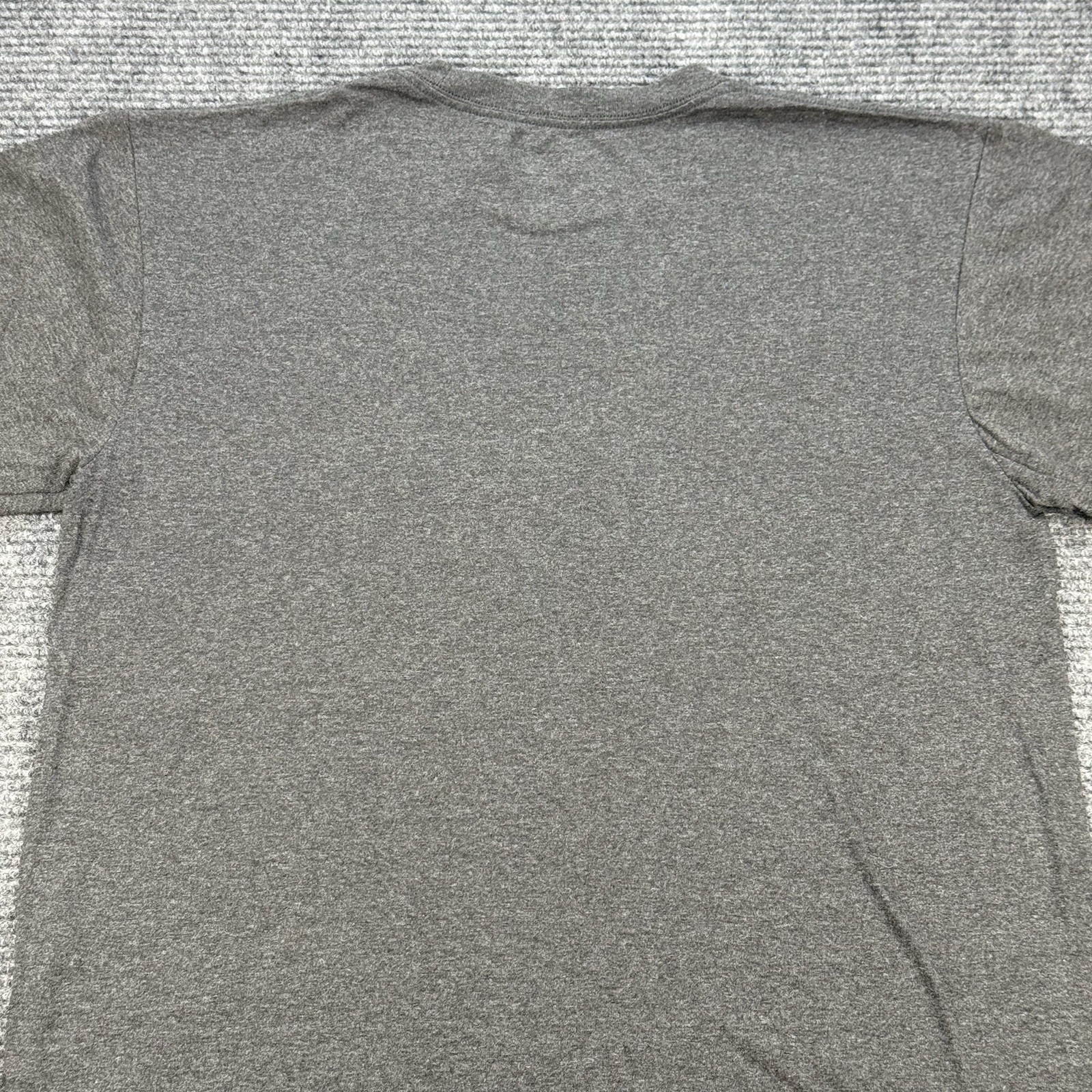 Oakland Raiders T Shirt Mens Large Gray NFL Team Apparel Logo Short Sleeve Tee