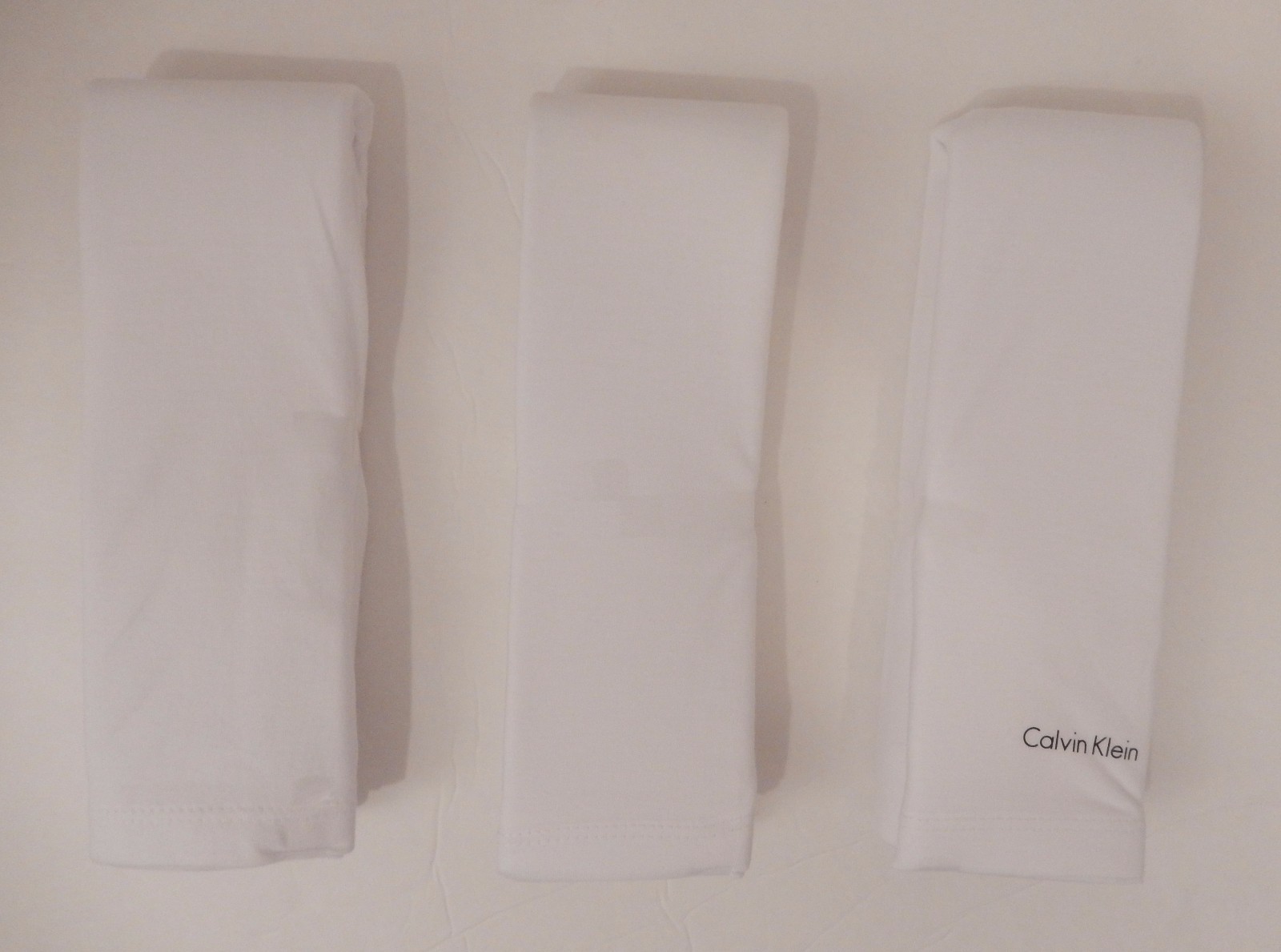 3 CALVIN KLEIN COTTON BLACK WHITE BLUE GRAY SIZE S M L XL XXL CREW NECK T-SHIRTS