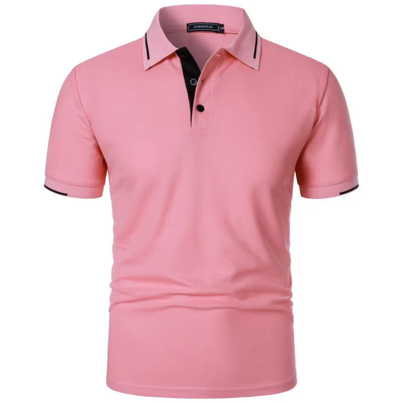 Men Breathable Summer Polo Shirt Beach Casual Tshirt Top Daily Fit Tee Gym Gift