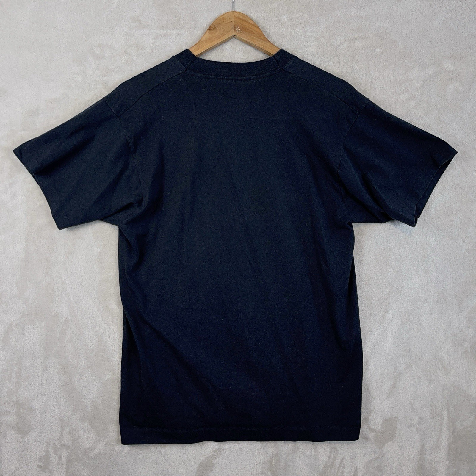 Vintage 90s Screen Stars Best T Shirt Men’s Large My Age Unlisted Neon USA Made