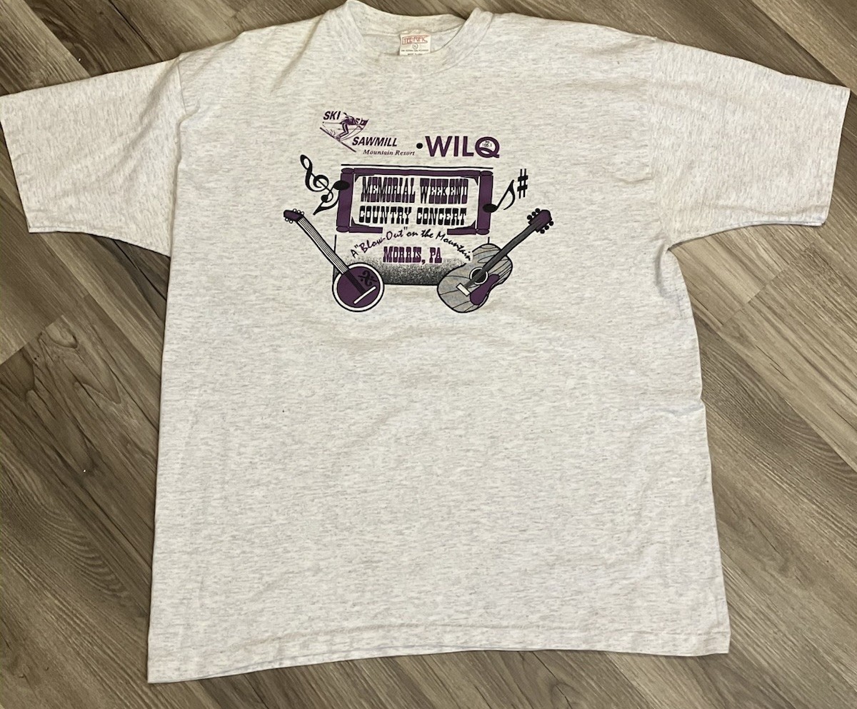VTG 90’s Clinton Gregory Darryl Don Ellis Country Band Shirt XL Ski Sawmill WILQ