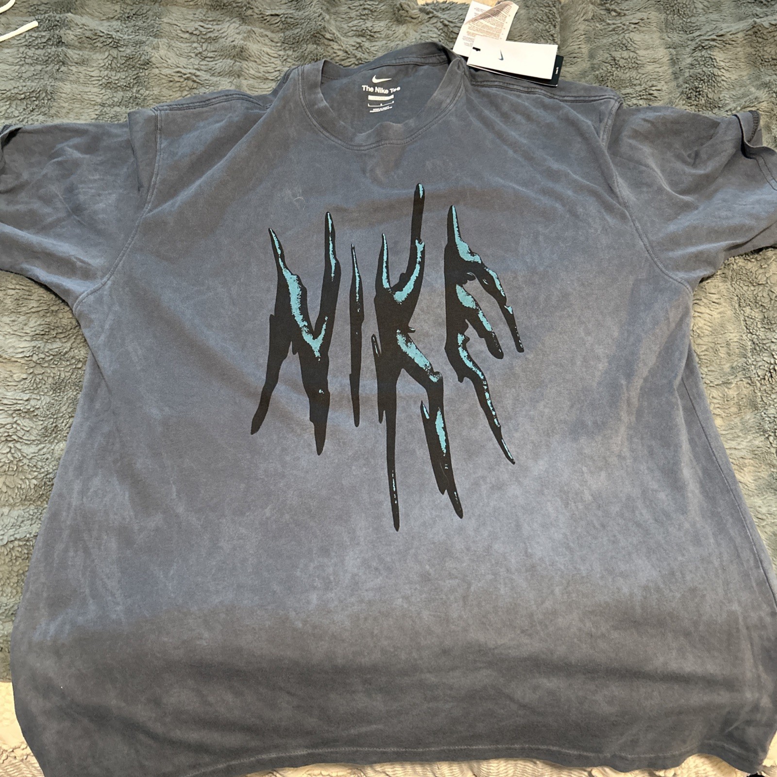 Nike Max90 Mens Graphic T shirt Anthracite Large NWT