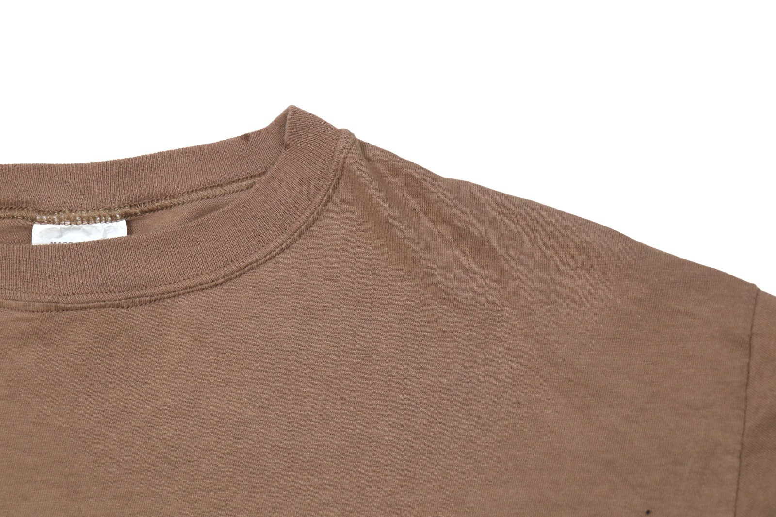 US Military Brown 436 Troop Support T-Shirt Undershirt T Shirt DCSP / SOFFE