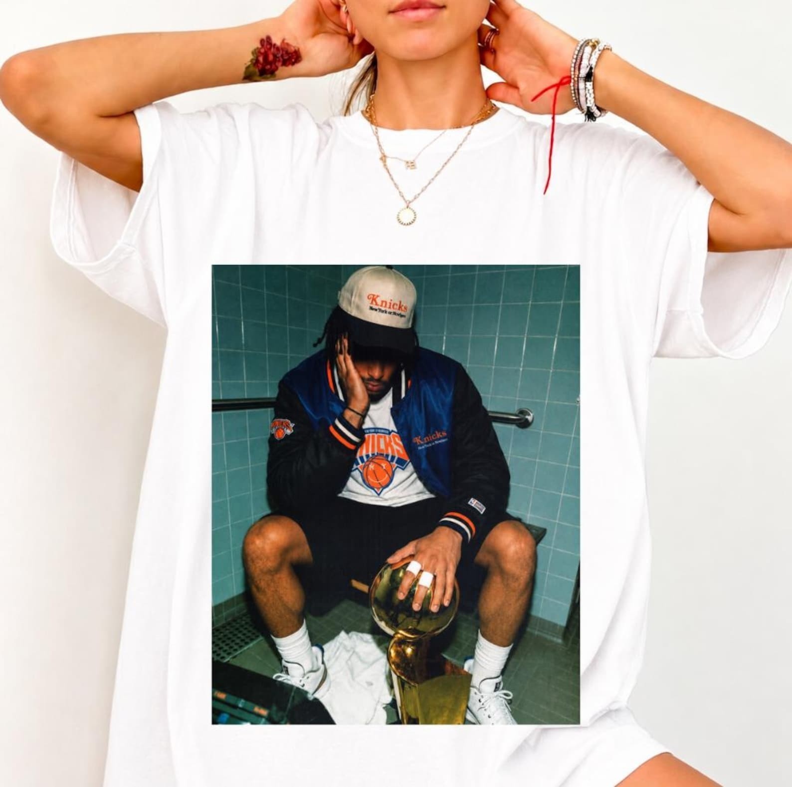 Jalen Brunson 90s Basketball Graphic Tee, 2026 Finals Championship T-Shirt