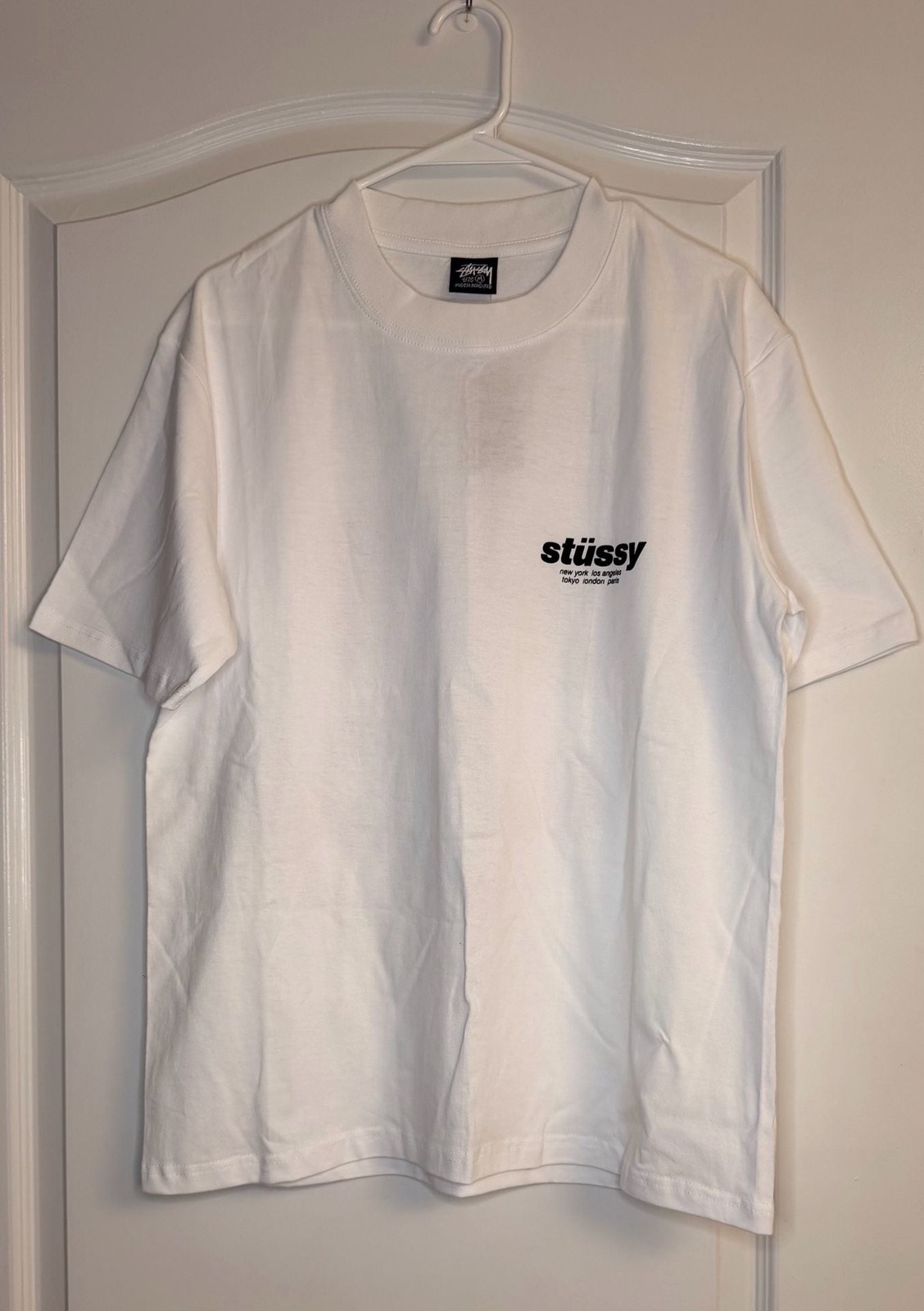 Stussy Rollers White Graphic T-Shirt