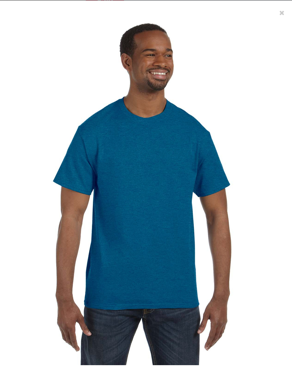 Gildan Mens G500 Premium Short Sleeve Heavy Cotton Plain Casual T-Shirt Pack 6
