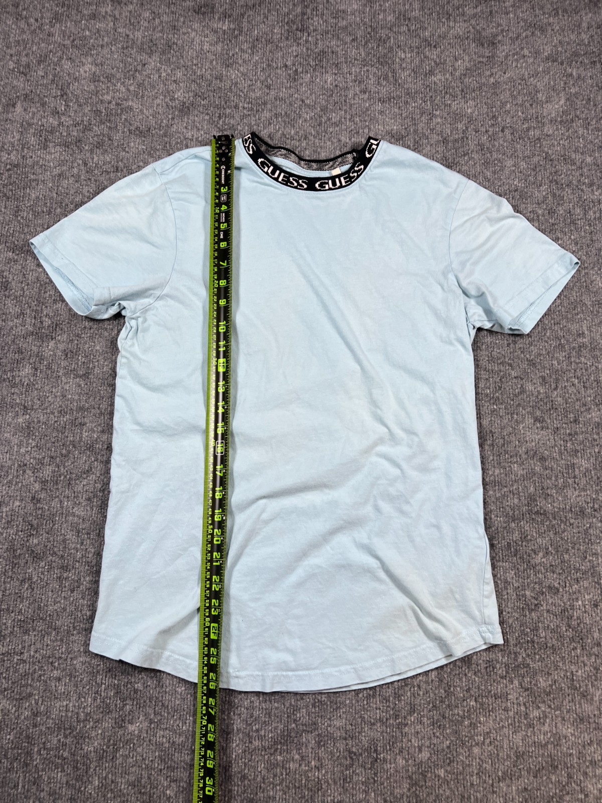 Set Of 2 Guess Ronnie Logo T Shirt Mens Small Multicolor Short Sleeve Curved Hem