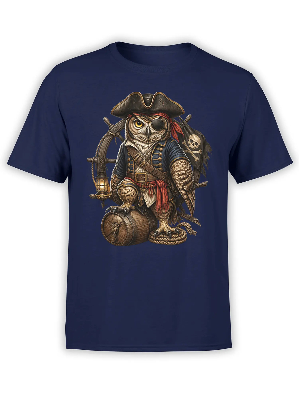 Captain Hoot Pirate Owl T-Shirt | Unisex