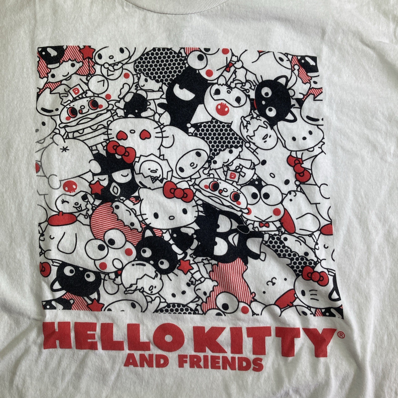 Sanrio Hello Kitty and Friends XL Lot 4 T-Shirts