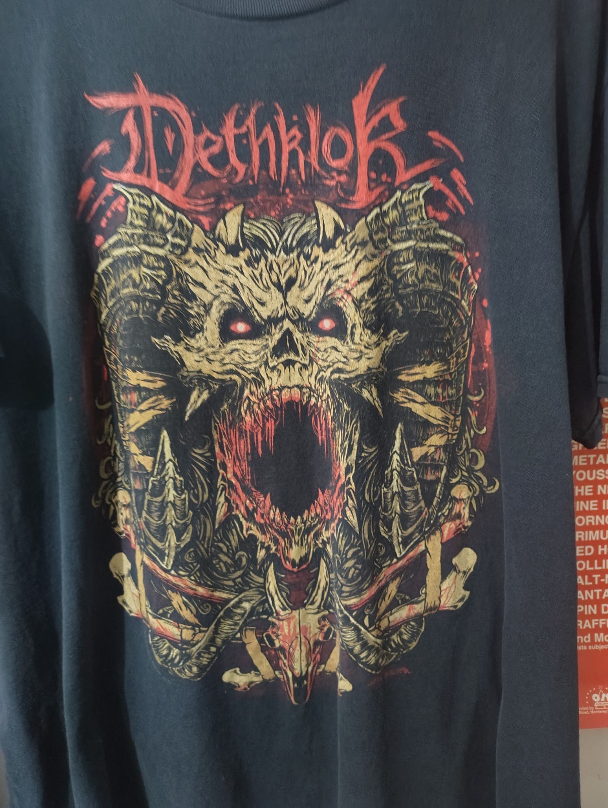 00s Adult swim Metalocalypse Bundle Of 2 T Shirts Size Large And Red XL