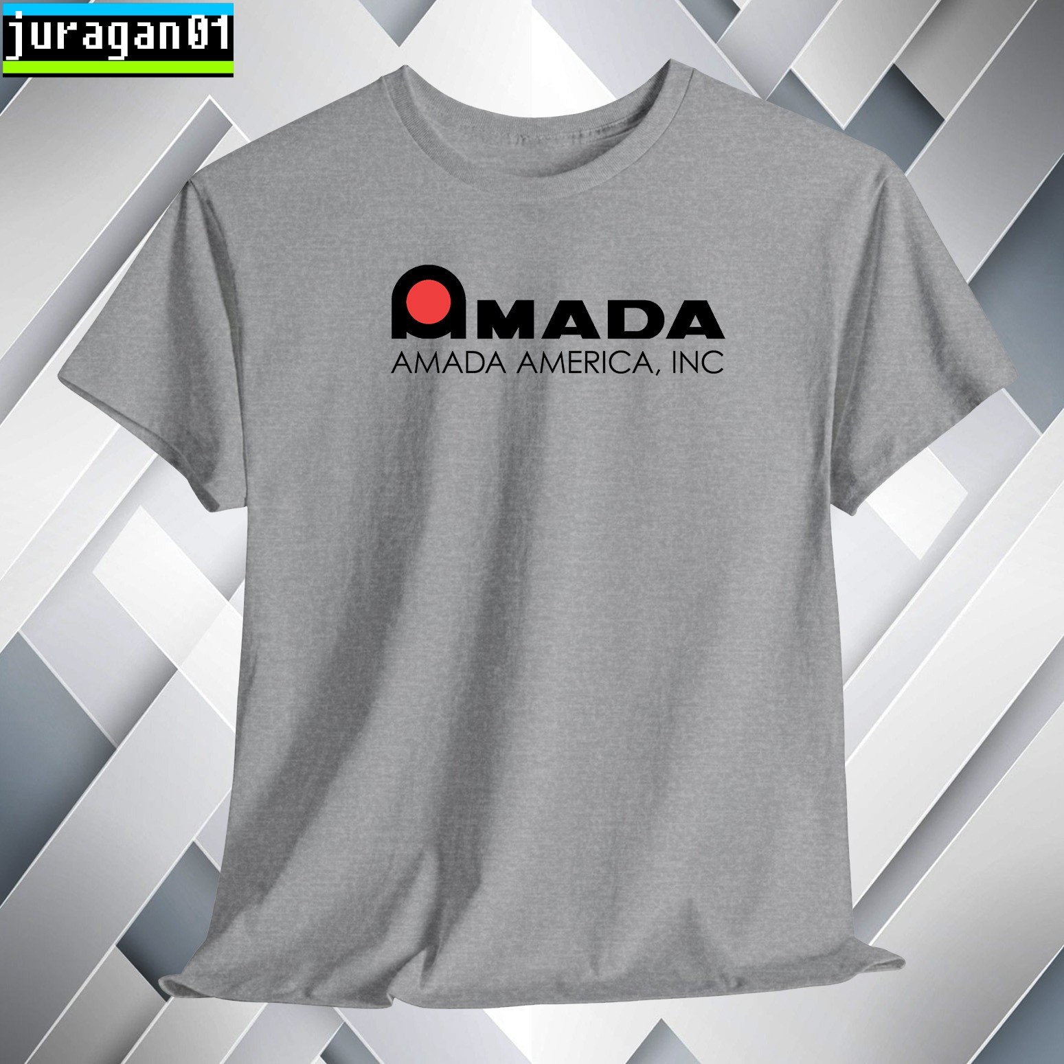 AMADA Sheet Metal Fabrication T-Shirt Logo Many Colors Size S to 5XL Made in USA