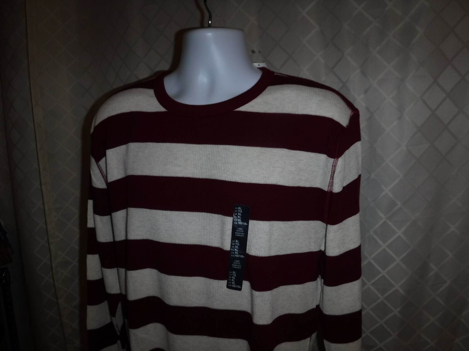 Long Sleeve Men’s Thermal T-Shirts GAP, XXL, XL,L,M,S,XS,100% cotton Many Colors