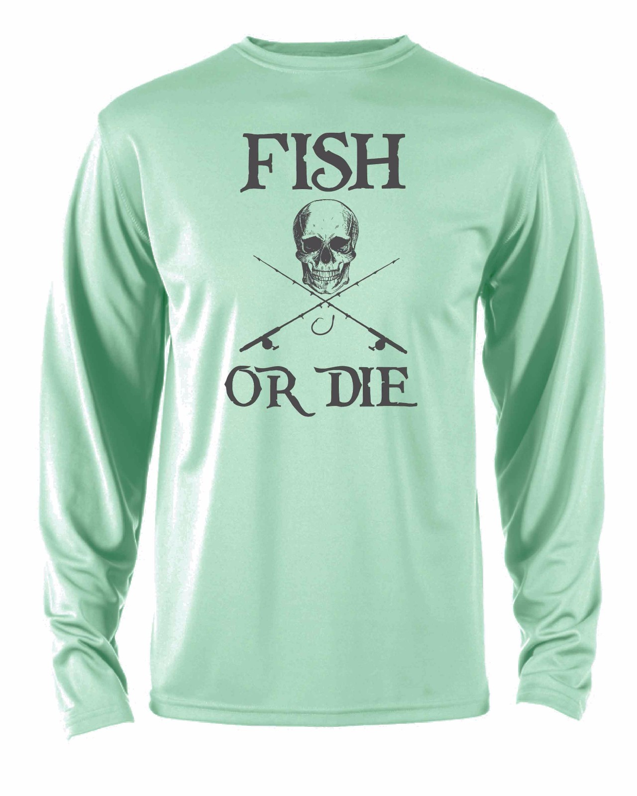 Long Sleeve Microfiber Fishing Boating UPF SPF Sun Protection Shirt