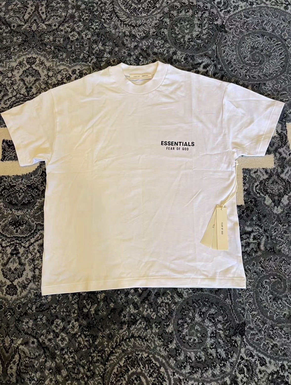 Fear Of God Essentials Bright White Tee Brand New Size XS