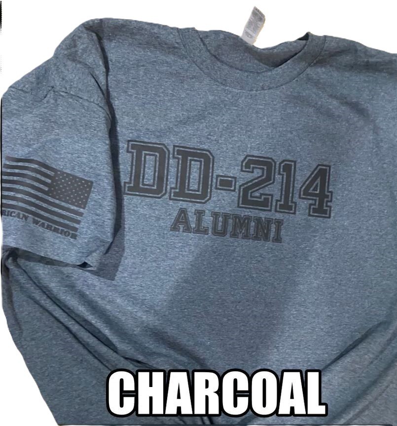 DD-214 Alumni Military T-shirt. Perfect For Marines, Army, Navy Air-force WOWF