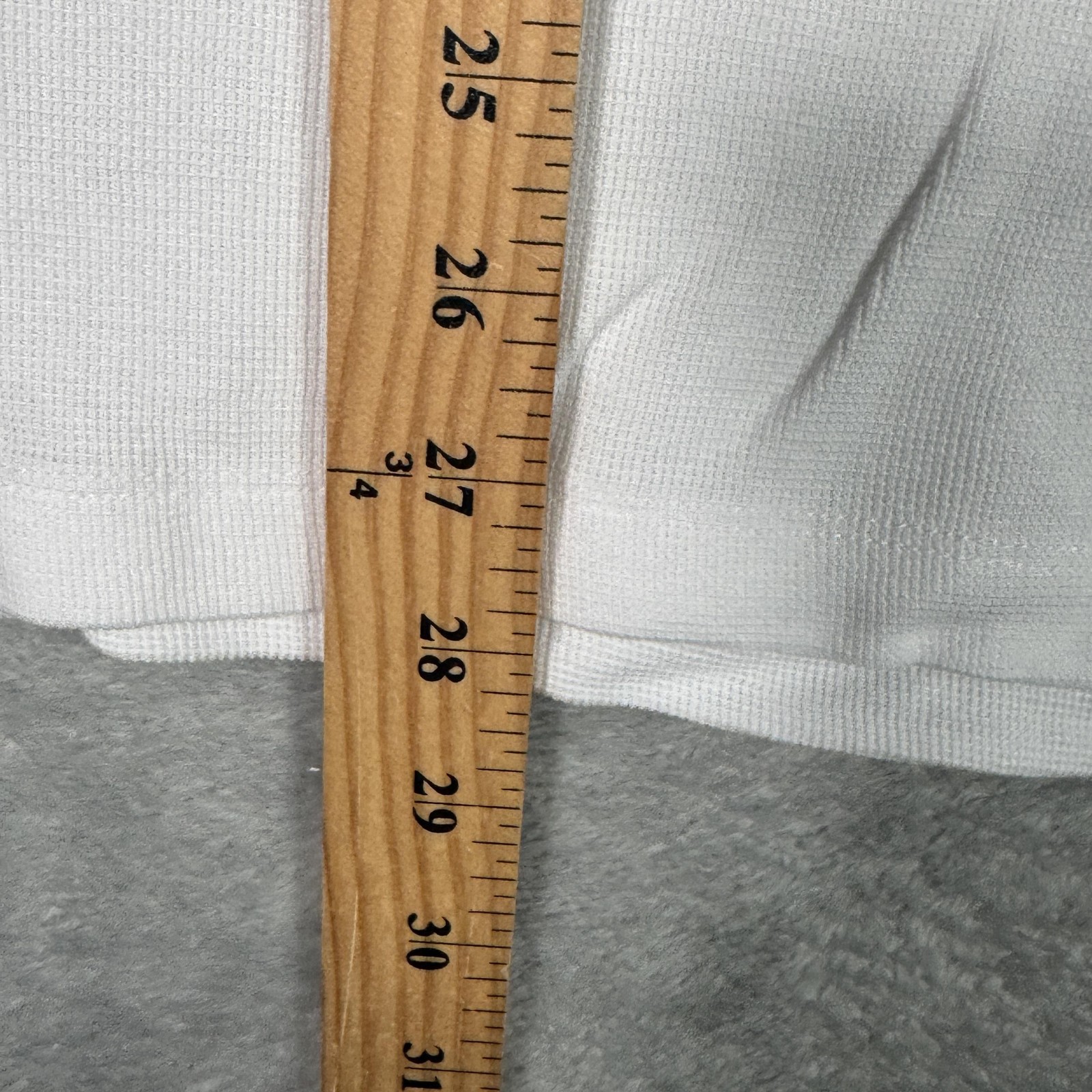 NN. 07 Shirt Mens XL White Clive Waffle Knit Lightweight Crewneck T-Shirt Tee