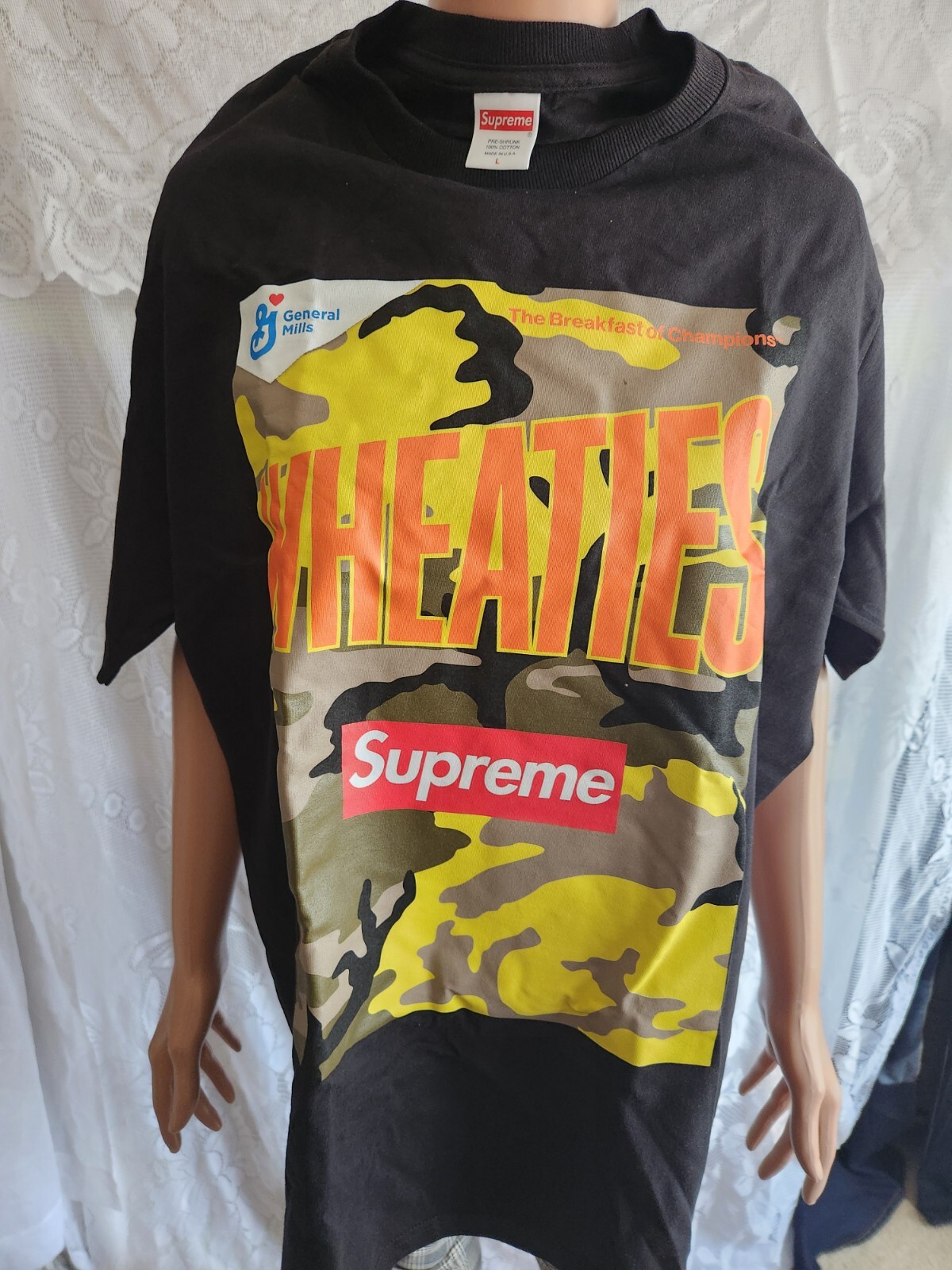 Supreme Wheaties T-shirt….