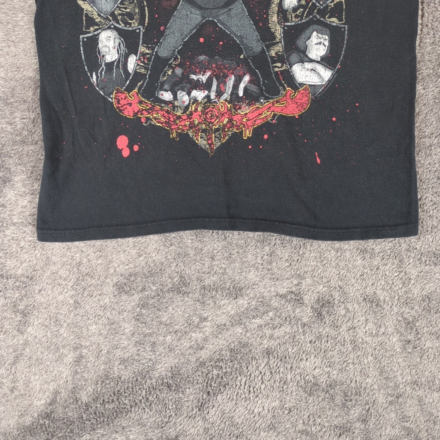 Vintage 2008 Metalocalypse Dethklok Shirt Size Small RARE