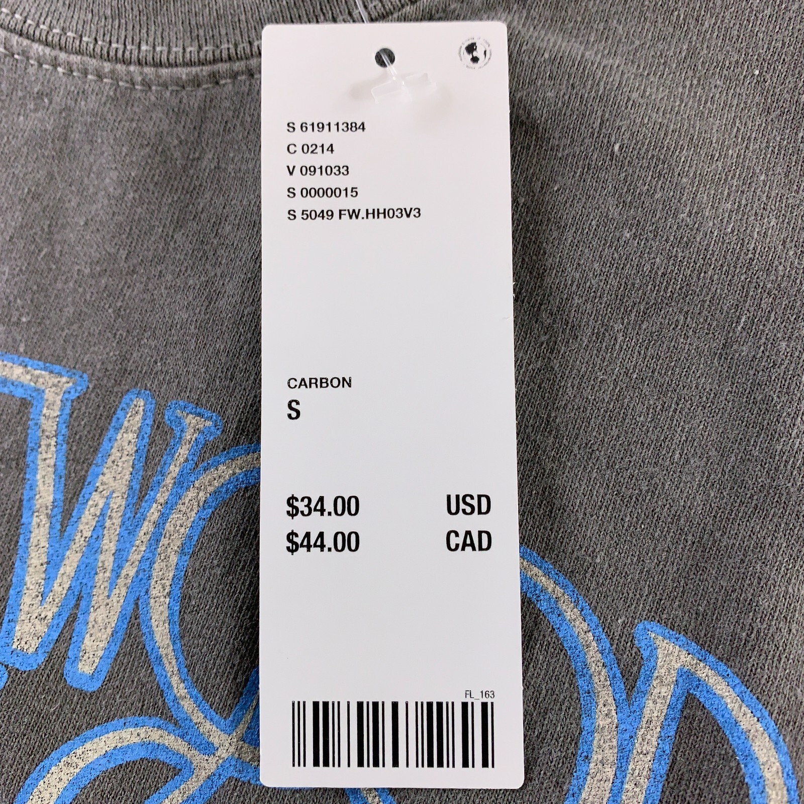 Urban Outfitters Fleetwood Mac Men’s Size Small Gray Penguin T-Shirt